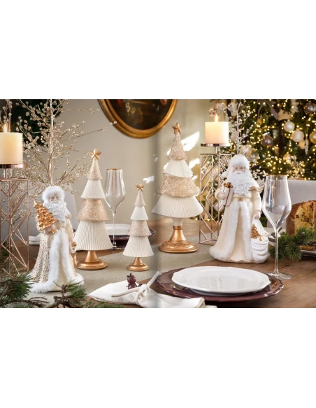 Henriette - Decorazione Babbo Natale - H 31 cm