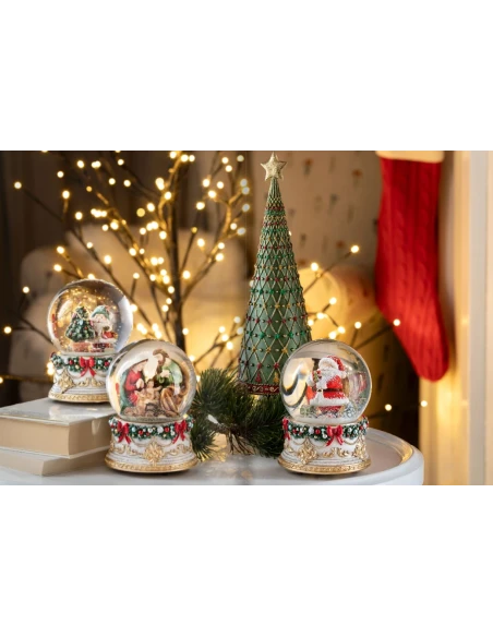 Henriette - Nativity Globe Music Box