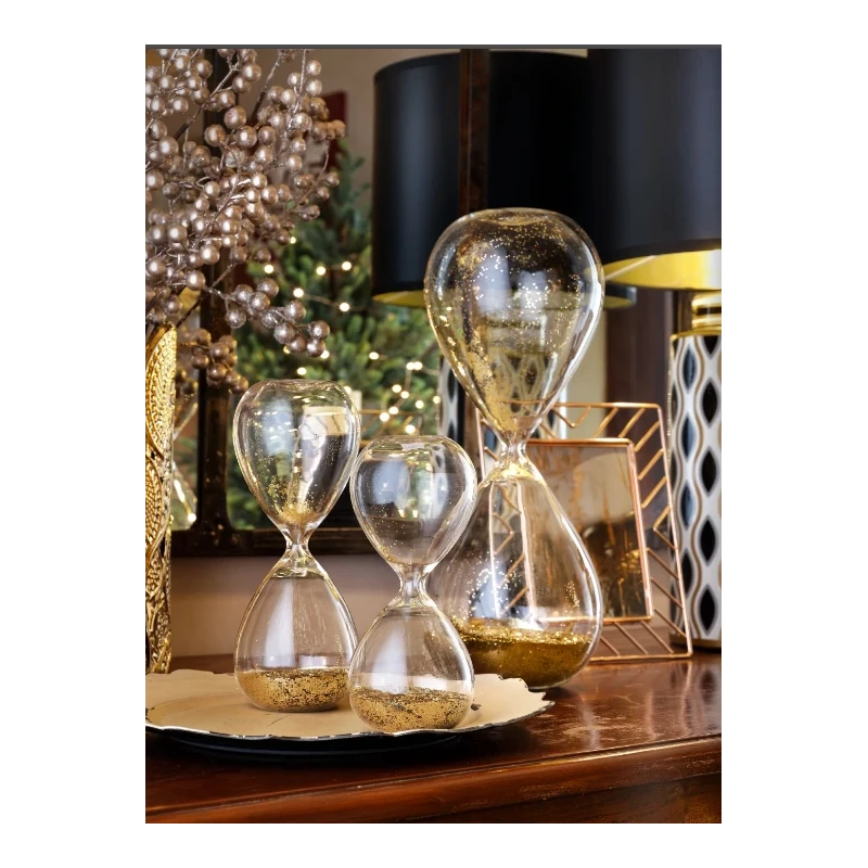 Henriette - Glitter Hourglass - Gold
