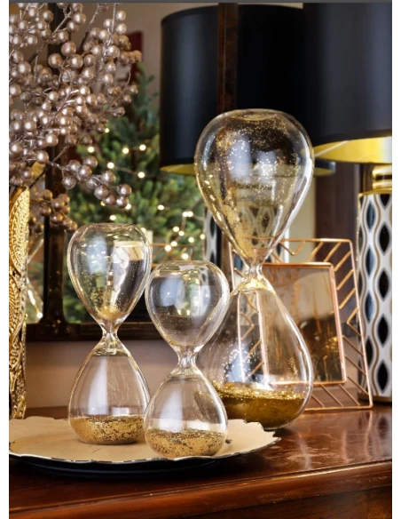 Henriette - Glitter Hourglass - Gold